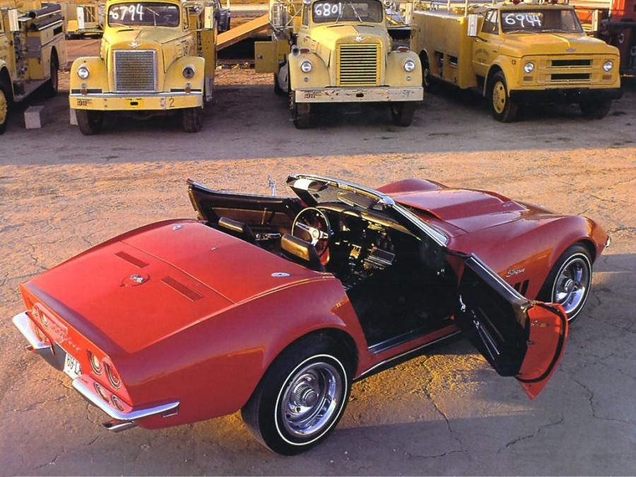  Chevrolet Corvette Stingray Convertible 1969 года  (фото 3 из 3)